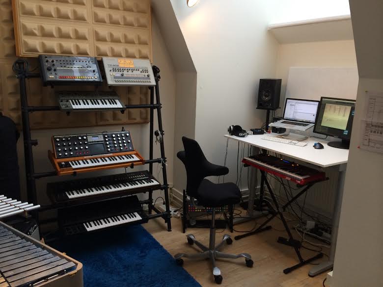 My studio.